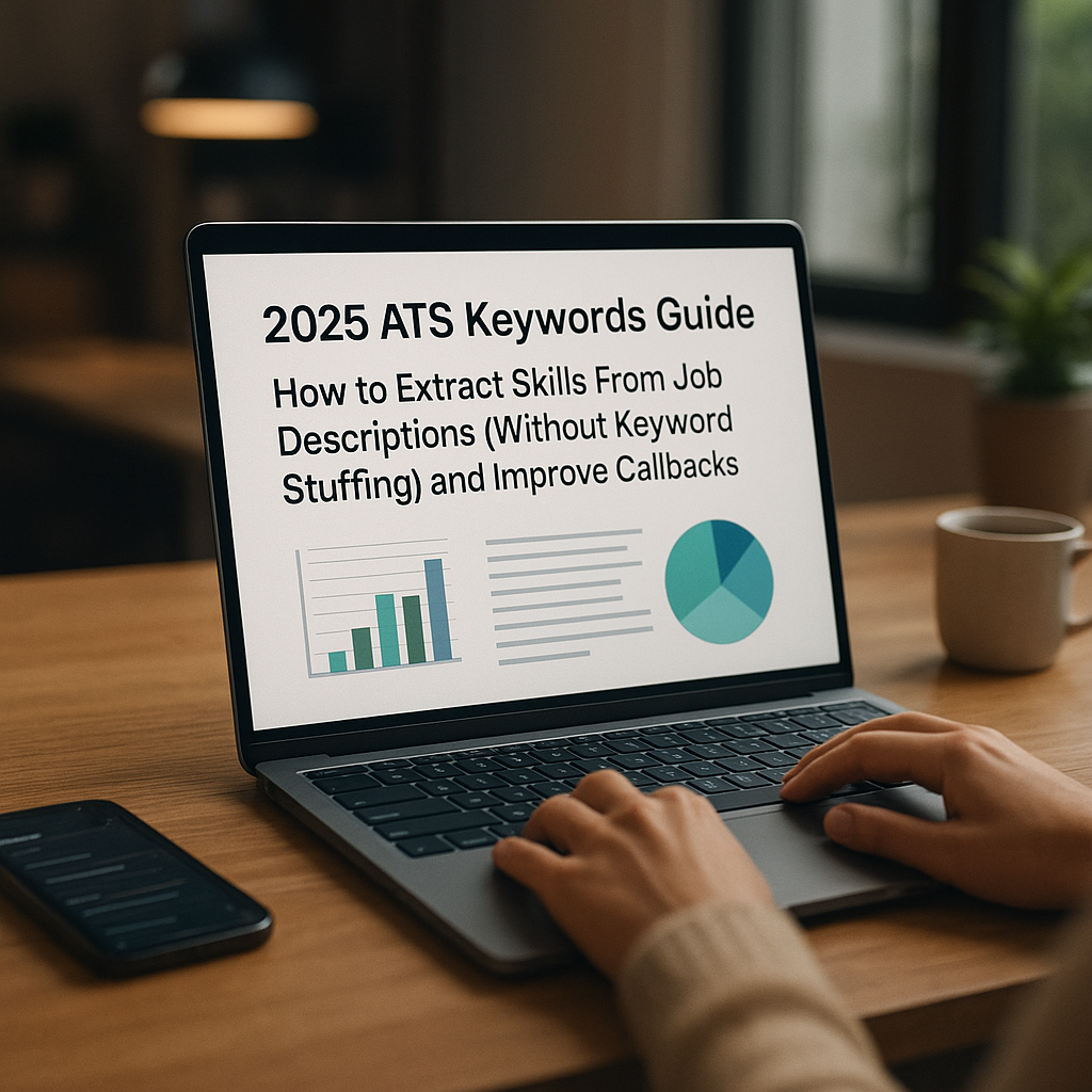 2025 ATS Keywords Guide: How to Extract Skills From Job Descriptions (Without Keyword Stuffing) and Improve Callbacks