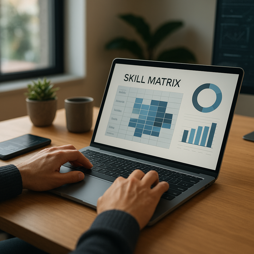 Portfolio umiejętności 2025: jak zbudować Skill Matrix i dowody pracy, żeby przejść rekrutację opartą na umiejętnościach (bez rozbudowanego CV)