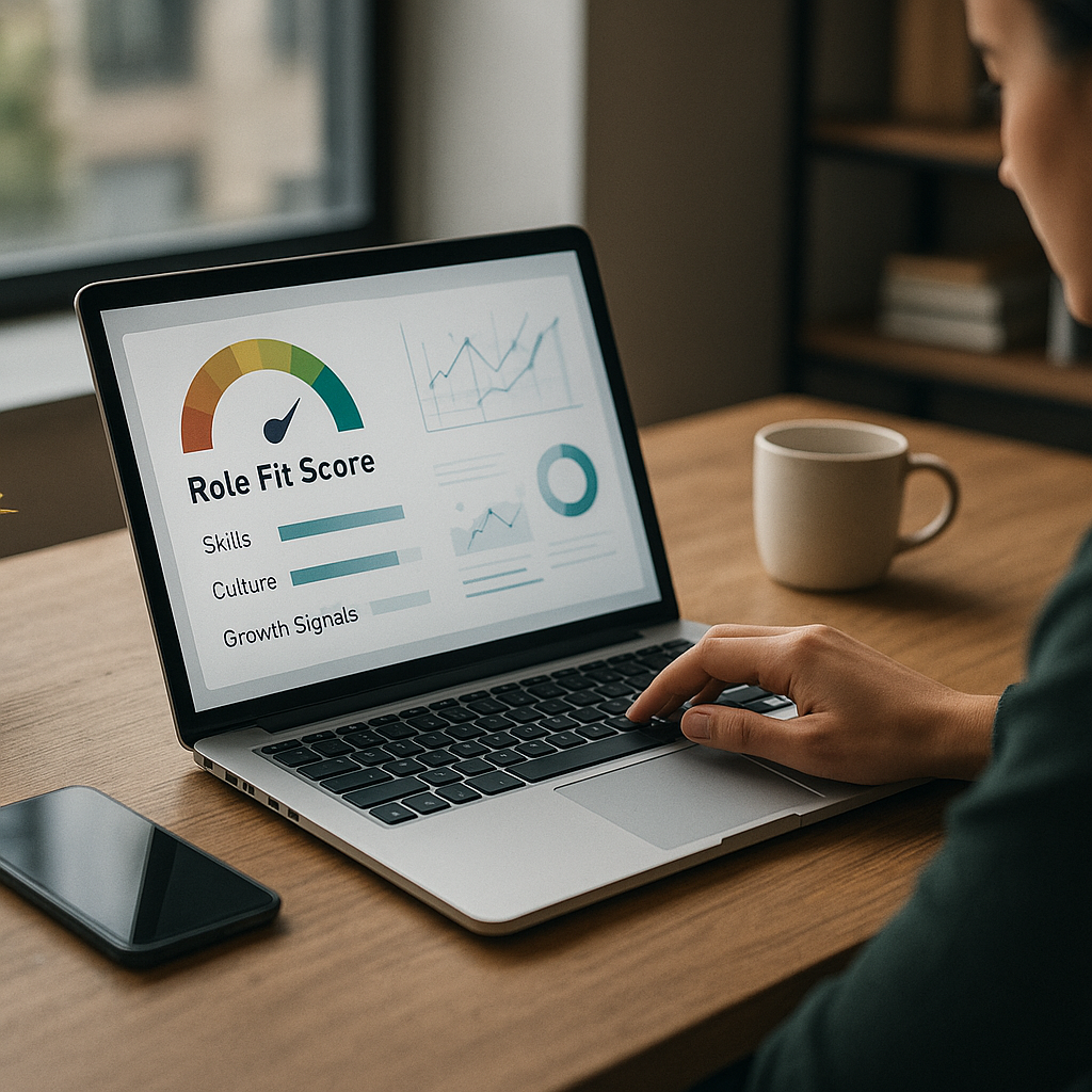 Job Matchmaking in 2025: How to Build a “Role Fit Score” That Predicts Interviews (Skills, Culture, and Growth Signals)