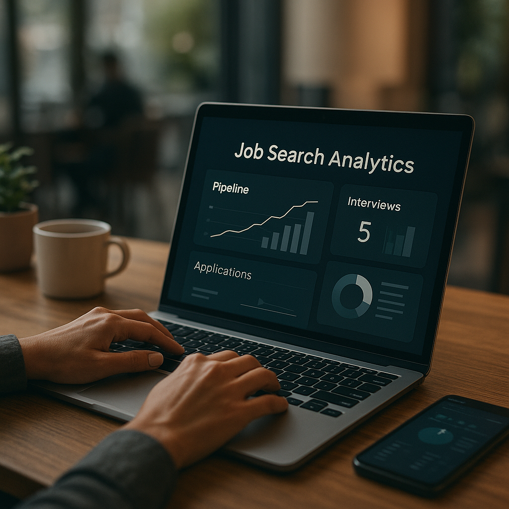 Job Search Analytics in 2025: Track Your Applications Like a Sales Pipeline to Get More Interviews (With a Simple KPI Dashboard)