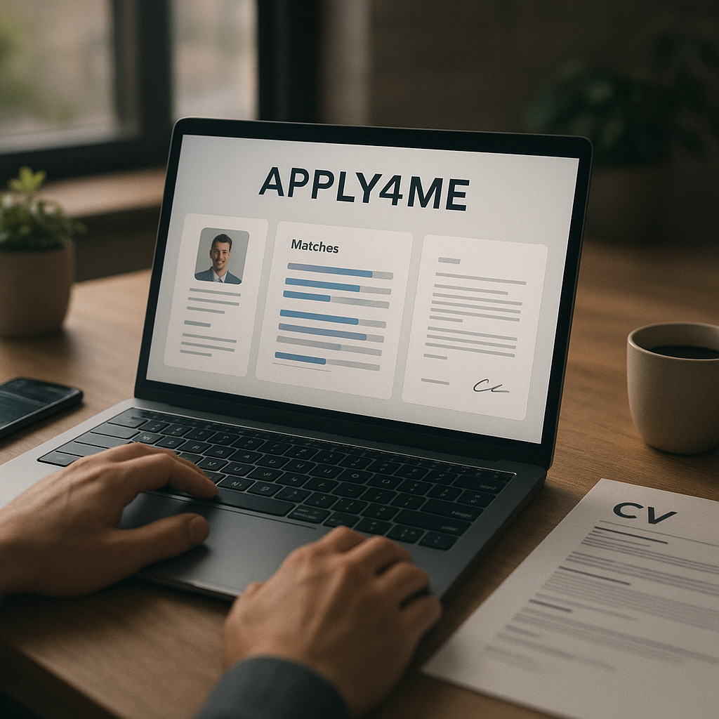 Apply4Me Auto-Apply: Matches, CV & Cover Letters