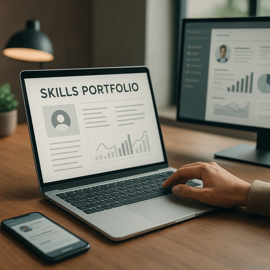 Jak przygotować portfolio umiejętności pod rekrutację