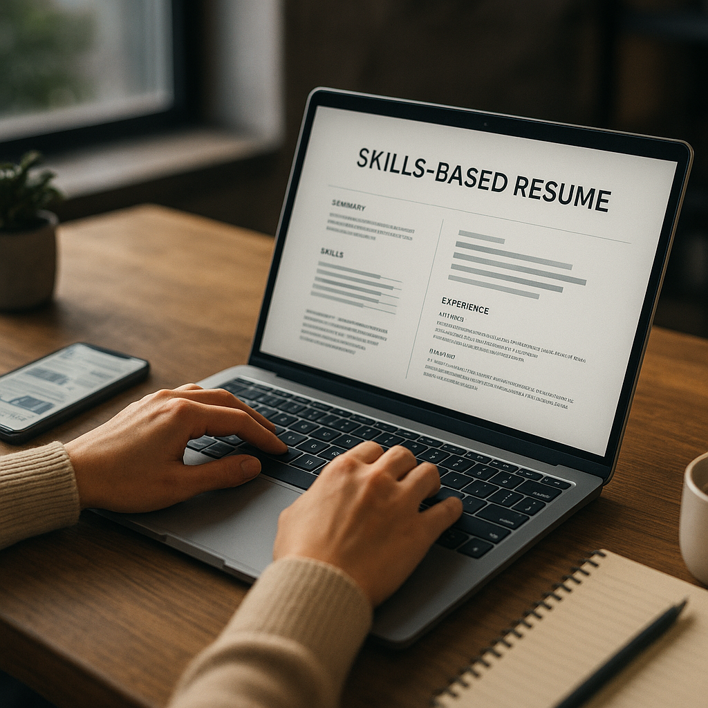 Skills-based resume template for ATS (2026)