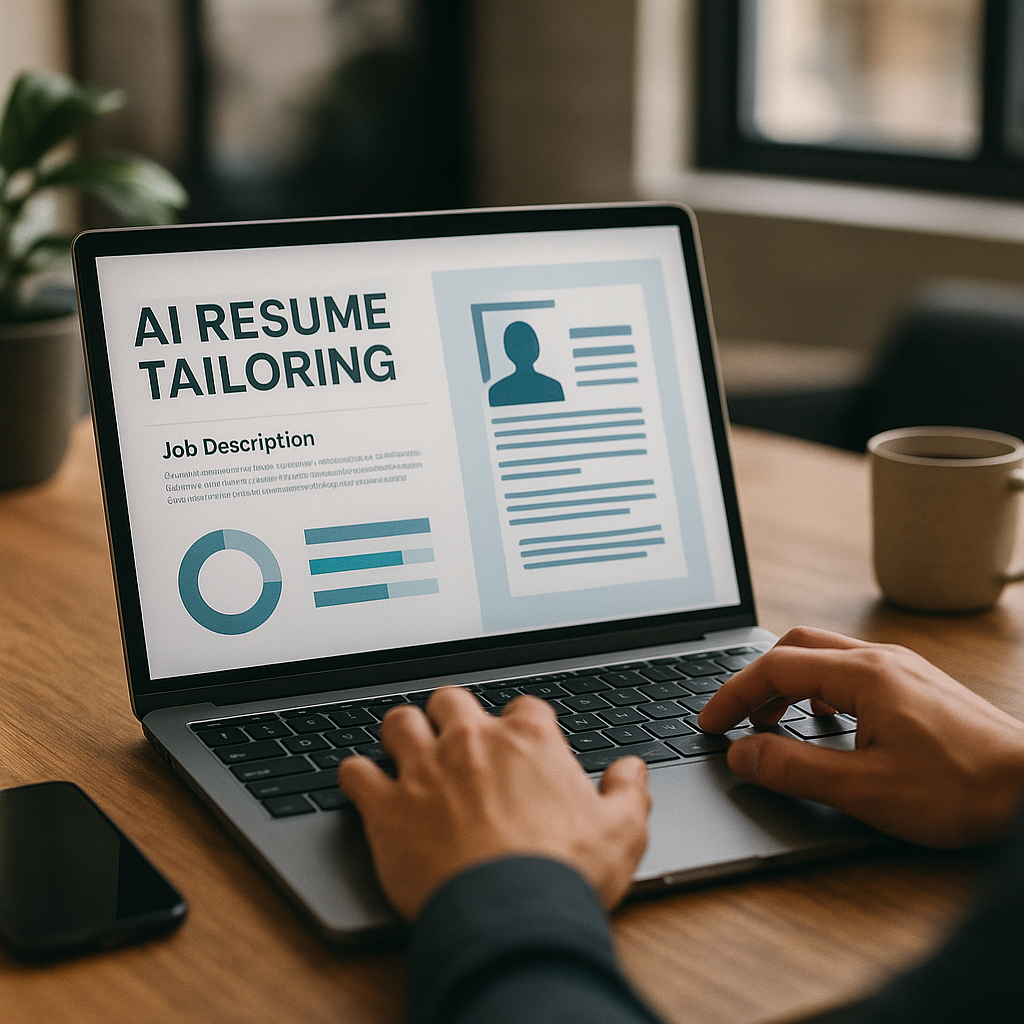 AI resume tailoring for each job: step-by-step
