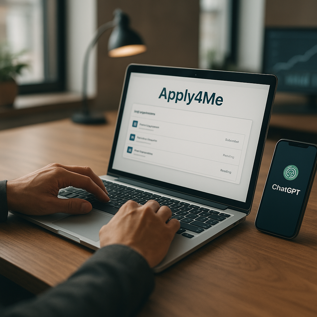 Apply4Me vs ChatGPT: aplikowanie na oferty pracy
