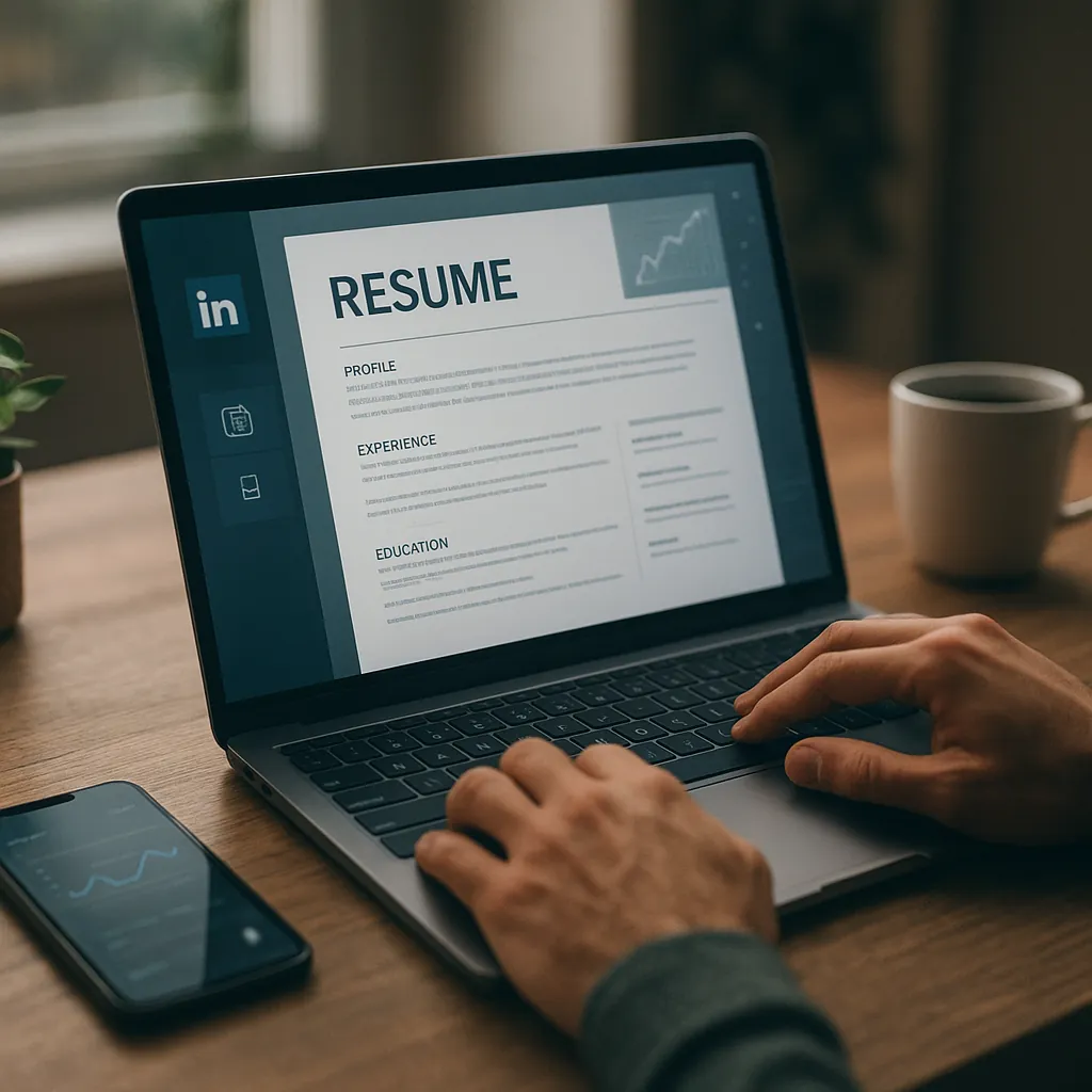 LinkedIn ATS-friendly resume download settings (2026)