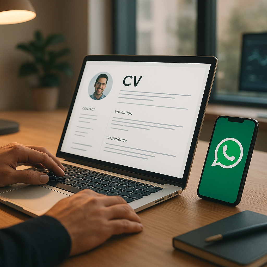 CV do rekrutacji przez WhatsApp: wzór i zasady 2026