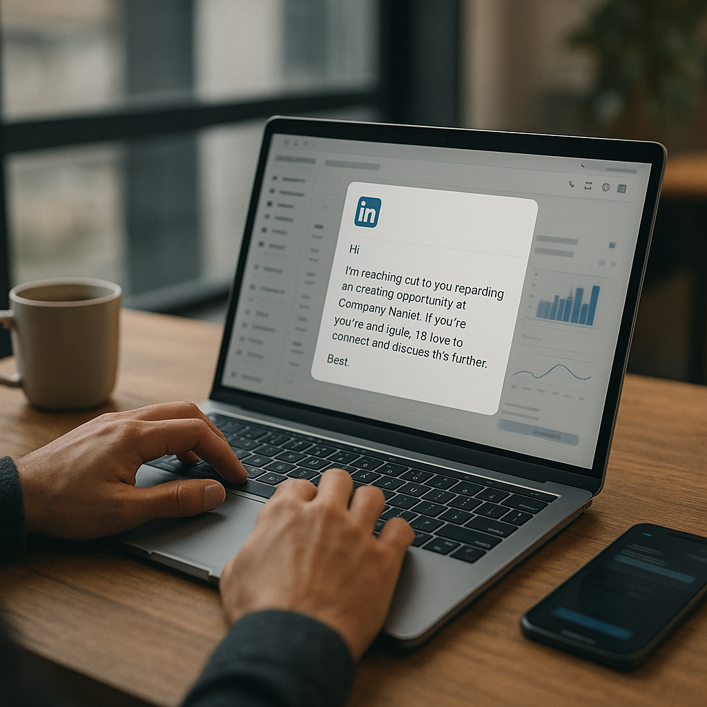 Recruiter reached out on LinkedIn: what to reply