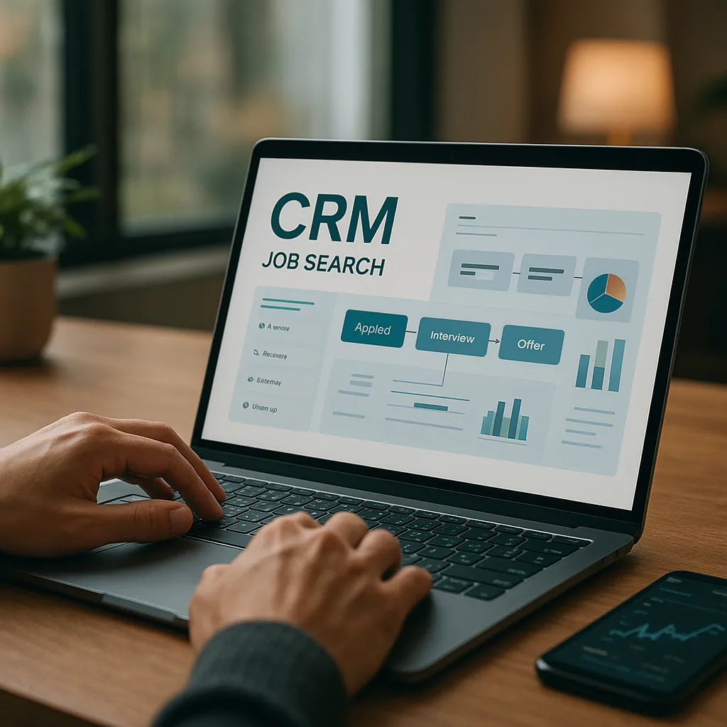 CRM do szukania pracy: ustaw pipeline i follow-upy